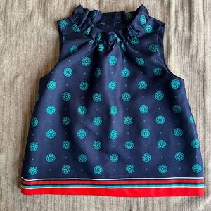 Janie and Jack Geo Floral Top